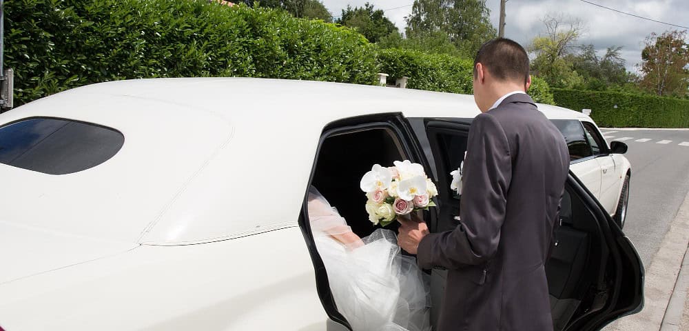 Noleggio con conducente auto di lusso per matrimonio