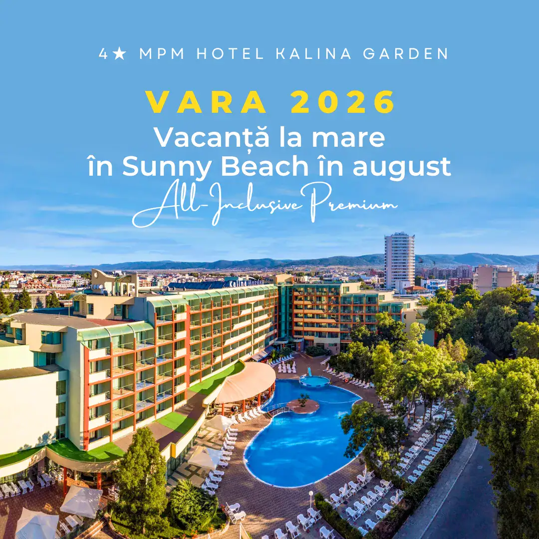 La mare în august la MPM Hotel Kalina Garden