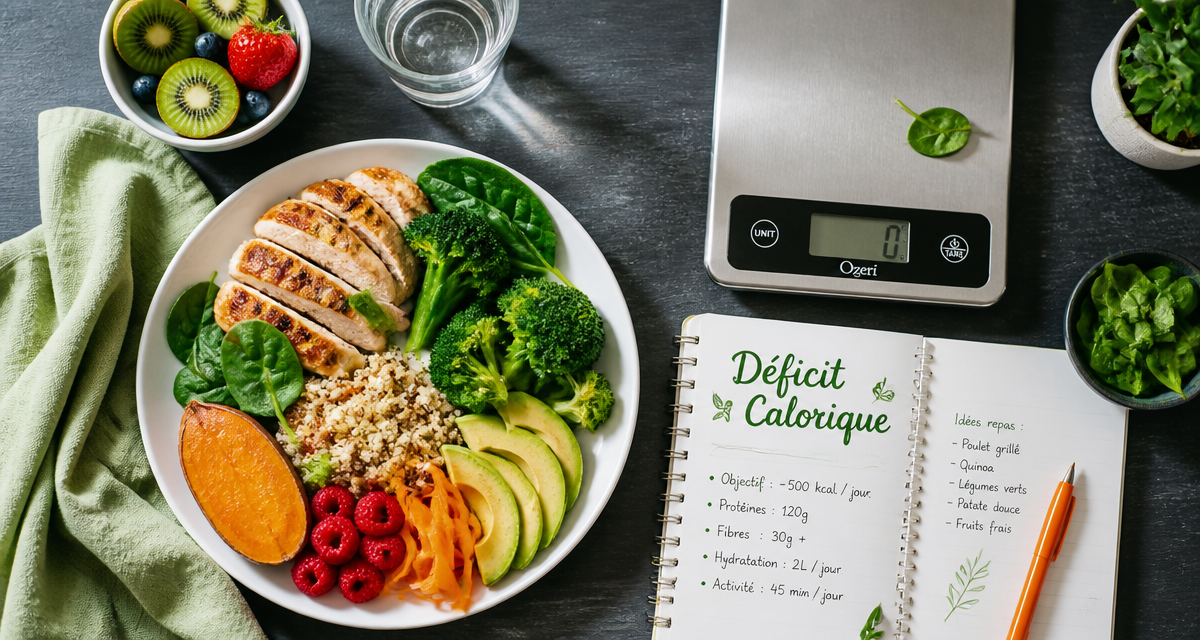 nutrition perdre du poids plat équilibré légumes poulet quinoa