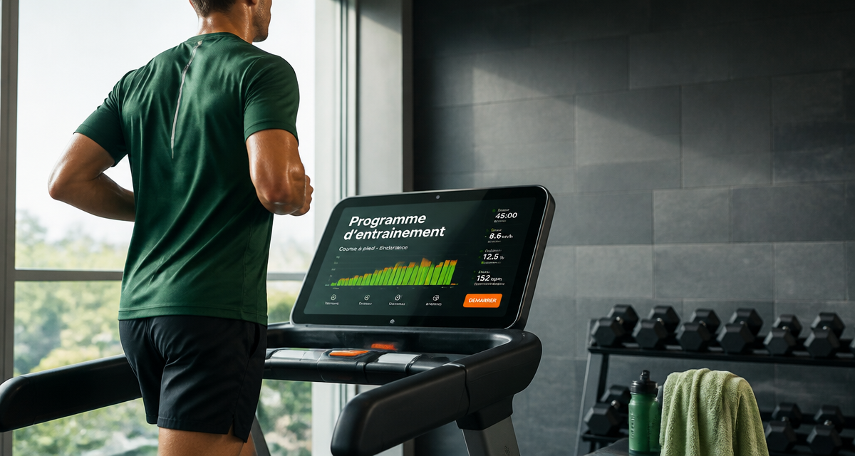 programme pour tapis de course sur tapis moderne