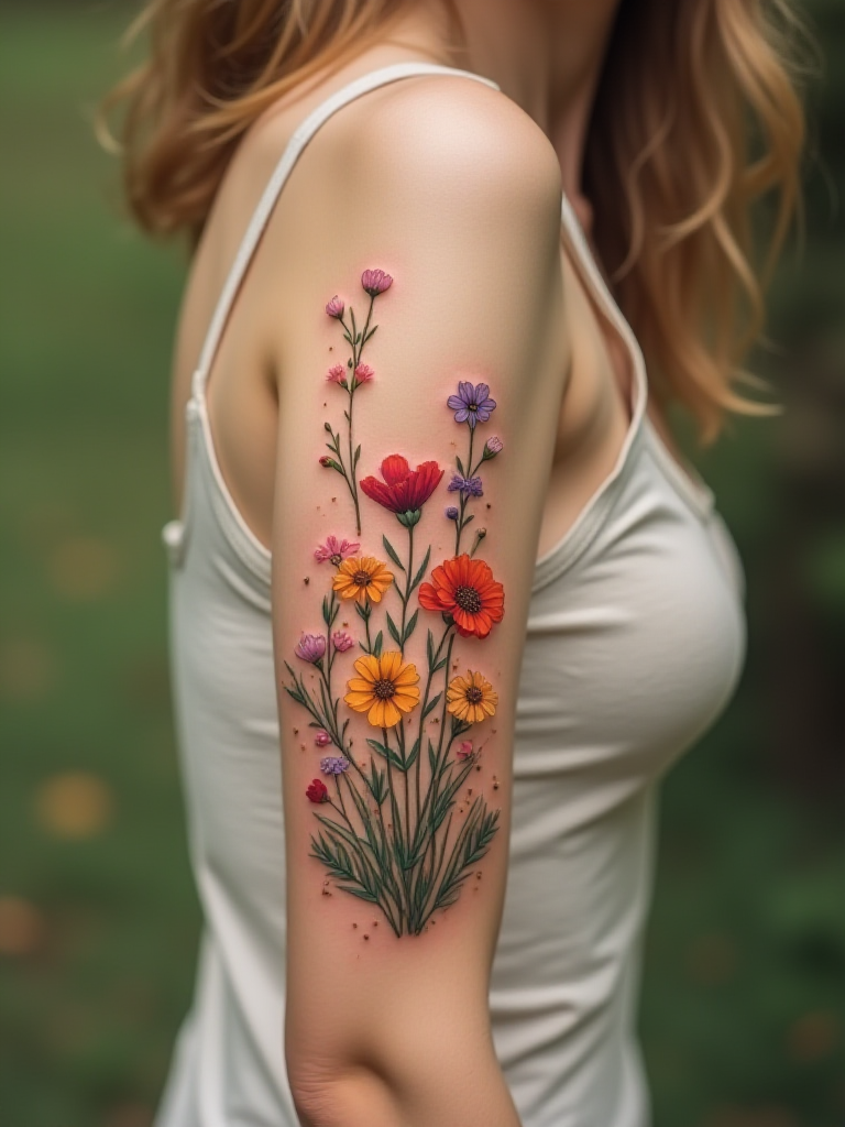 15 Flower Tattoo Ideas for Floral Lovers