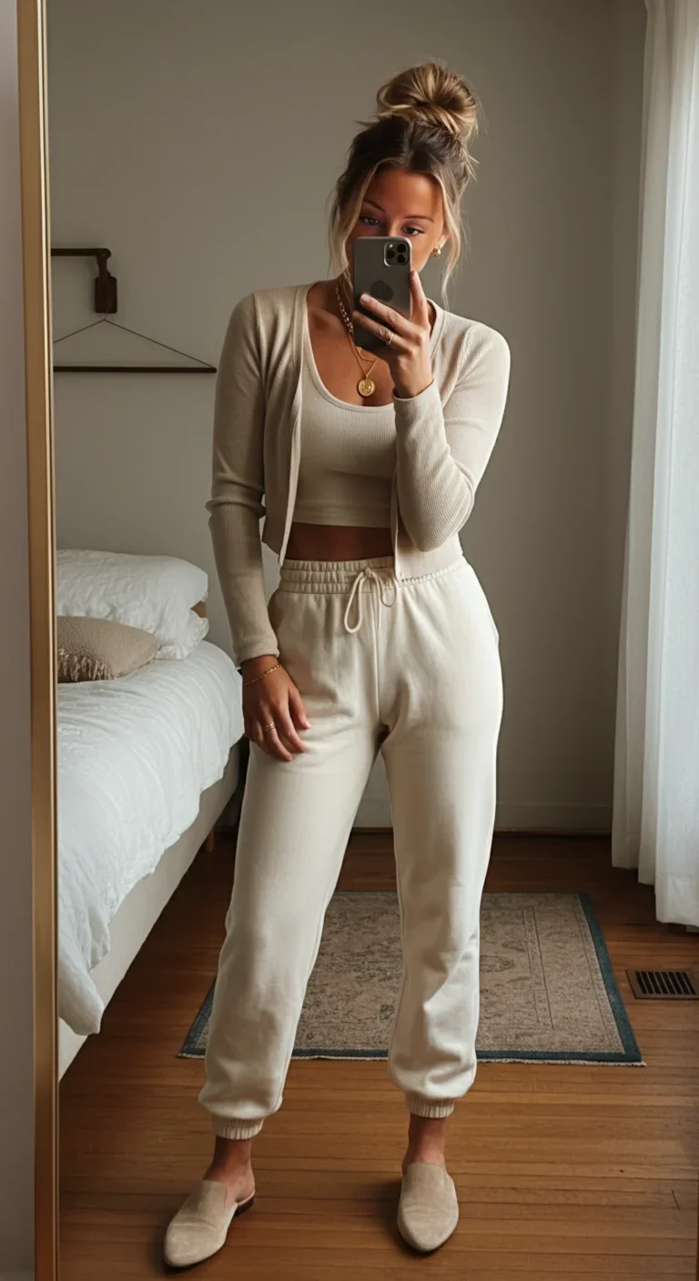 15 Sweatpants Outfit Ideas to Stay Cozy and Trendy