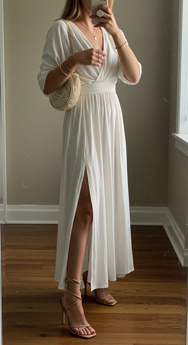 20 All White Summer Party Outfits to Shine Bright