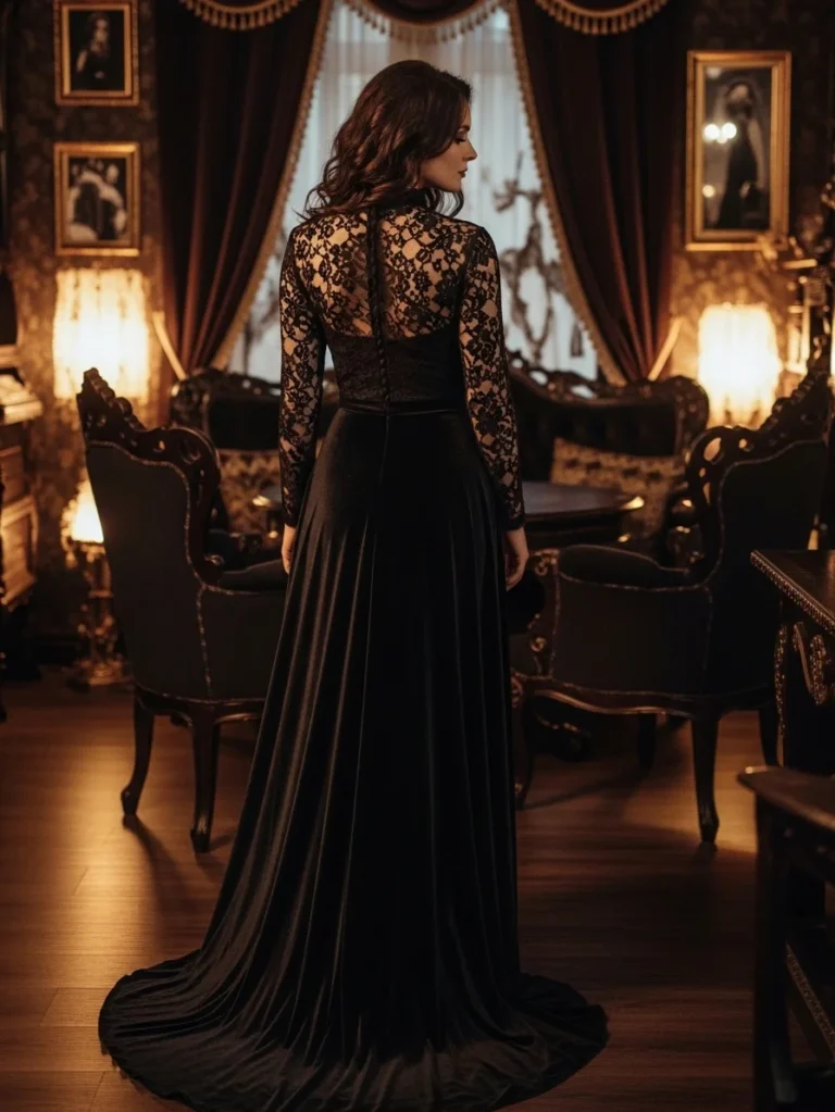 20 Romantic Goth Outfits to embrace the dark romance