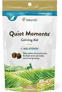 NaturVet Quiet Moments Calming Aid Dog Supplement