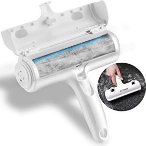 “Reusable pet hair remover roller tool — one of the best dog mom gifts for keeping furniture and clothes free of pet hair, perfect for dog and cat owners.”