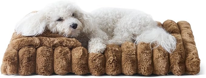 Ribbed Stripe Dog Bed