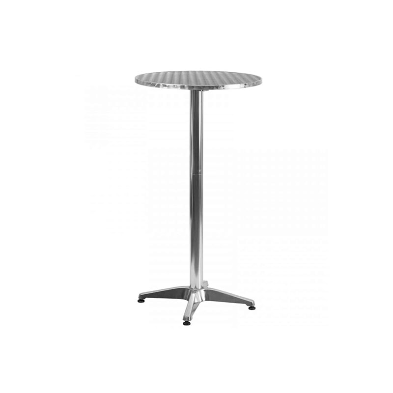 30_ Aluminum Highboy Table