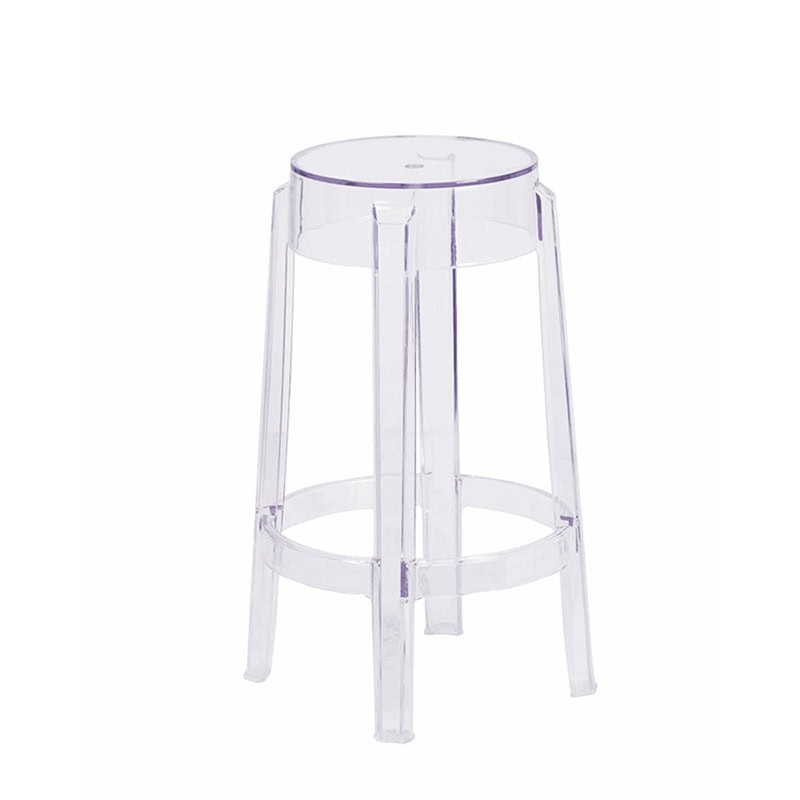 Backless Ghost Barstool
