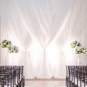 Fabric-Wedding-Arch