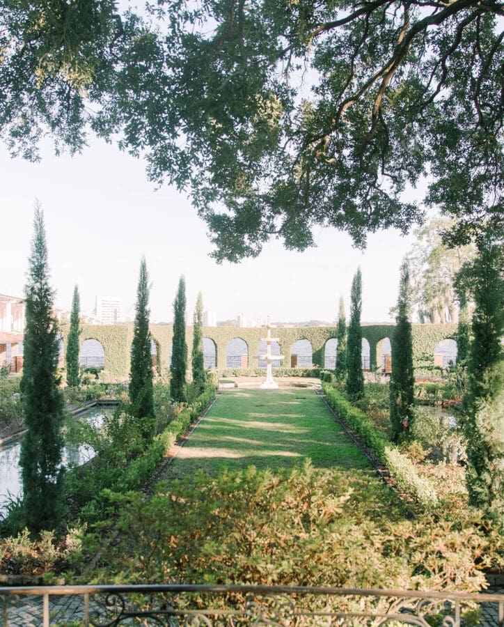 Cummer Museum in Jacksonville, Florida, garden themed proposal location