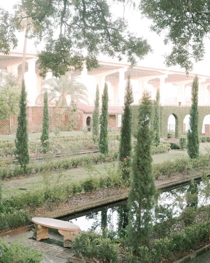 Cummer Museum in Jacksonville, Florida, garden themed proposal location