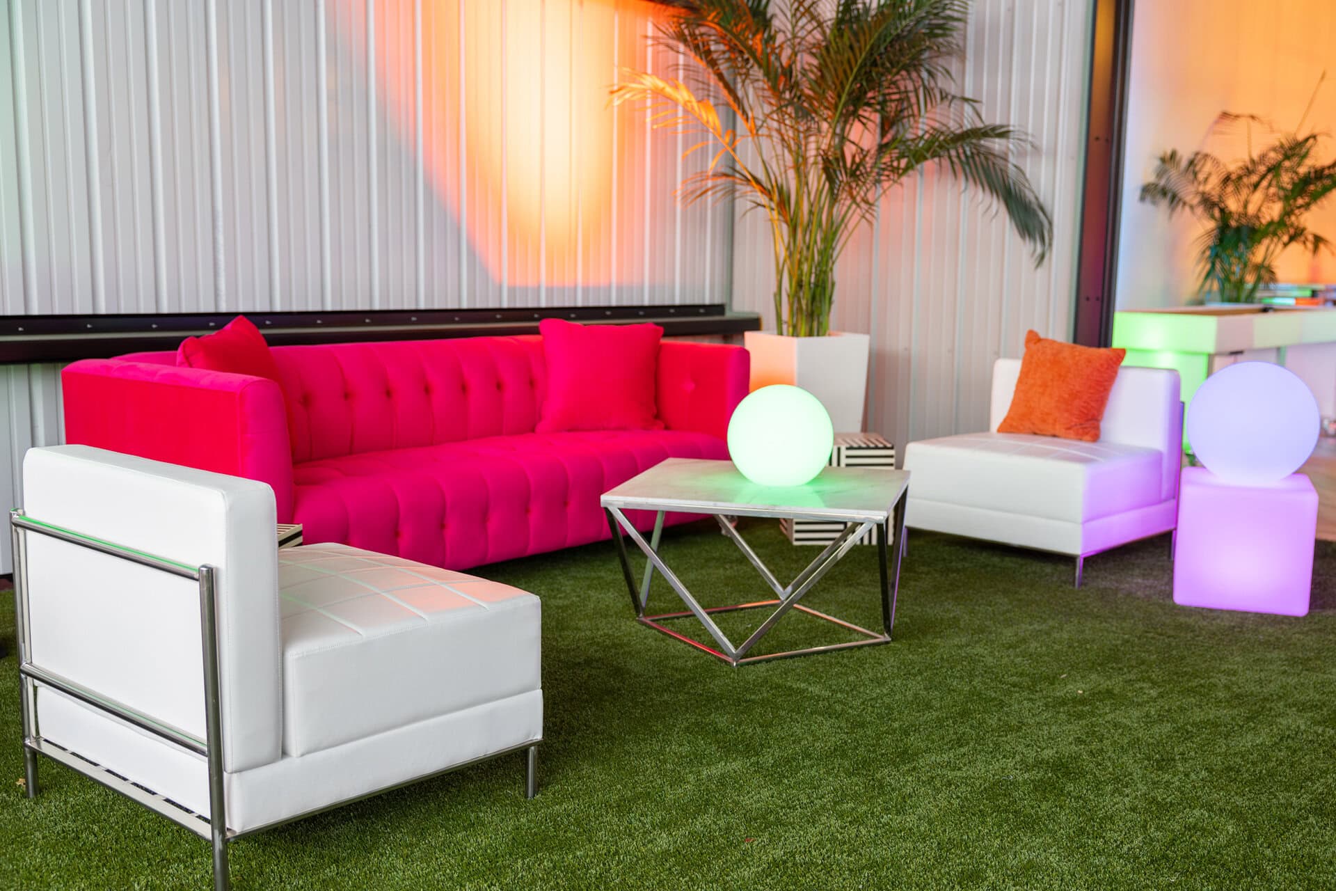 White_Leather_Chair_Modern_Event_Furniture_Rentals_Jacksonville