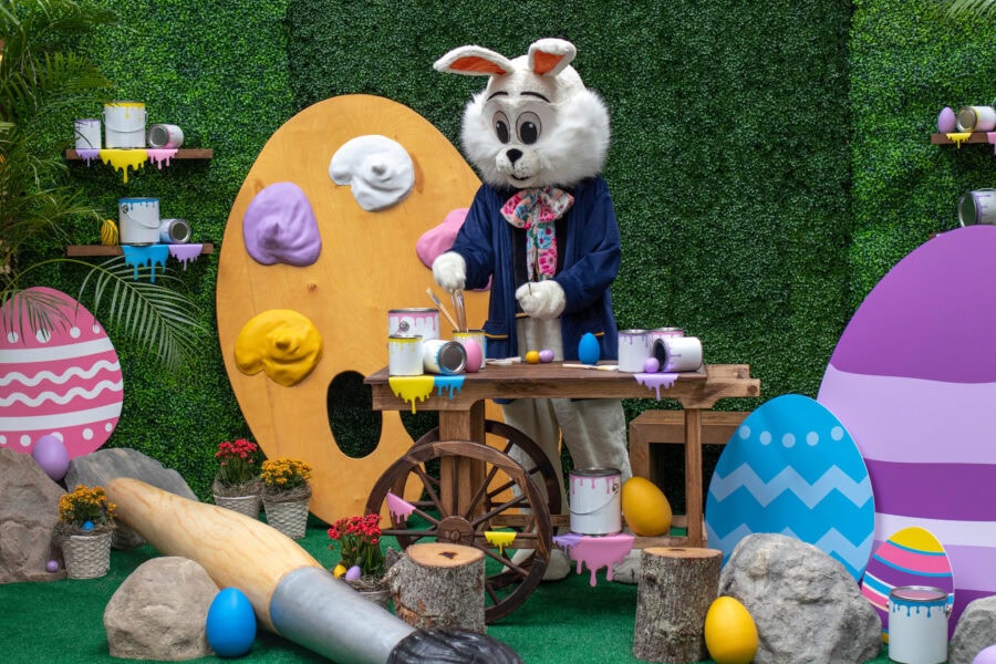 Easter Bunny at an event