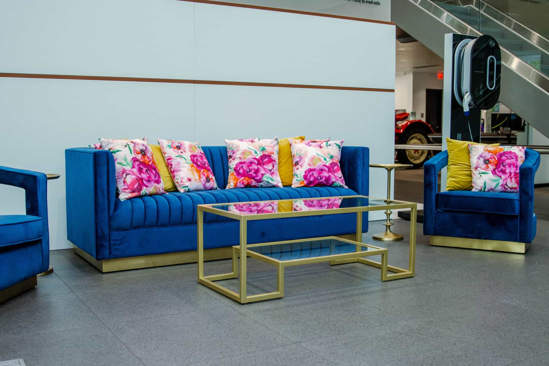 Navy_Blue_Modern_Sofa_Event_Rental_Jacksonville
