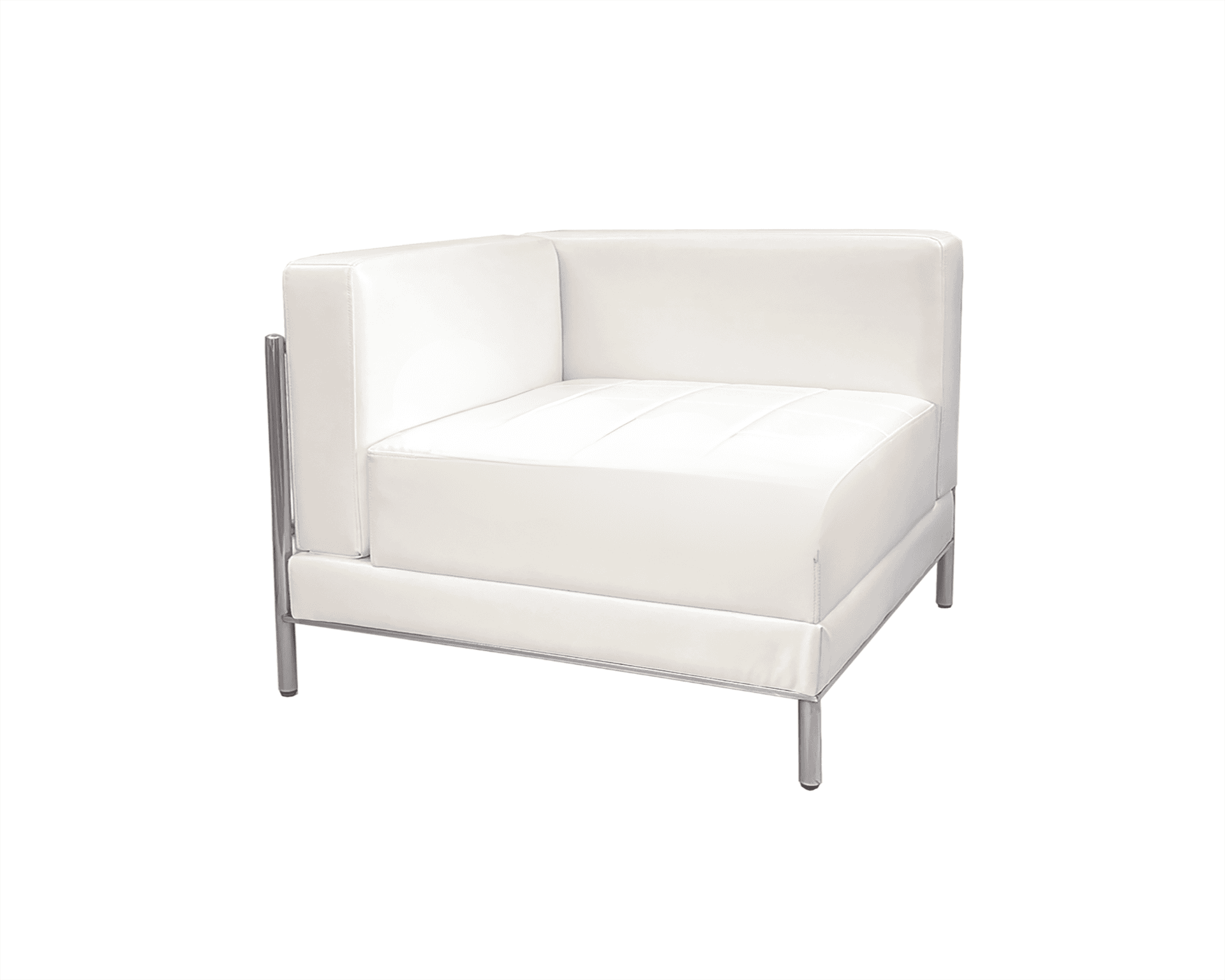 White_Leather_Chair_Modern_Event_Furniture_Rentals_Jacksonville