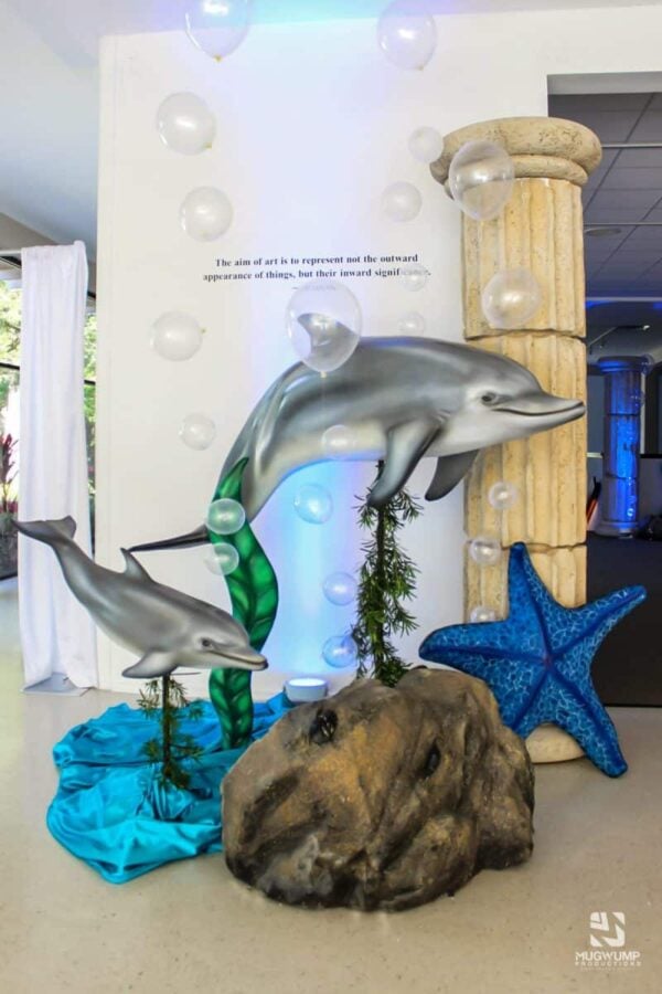 Dolphins-Underwater-Themed-Event-Decor-Jacksonville