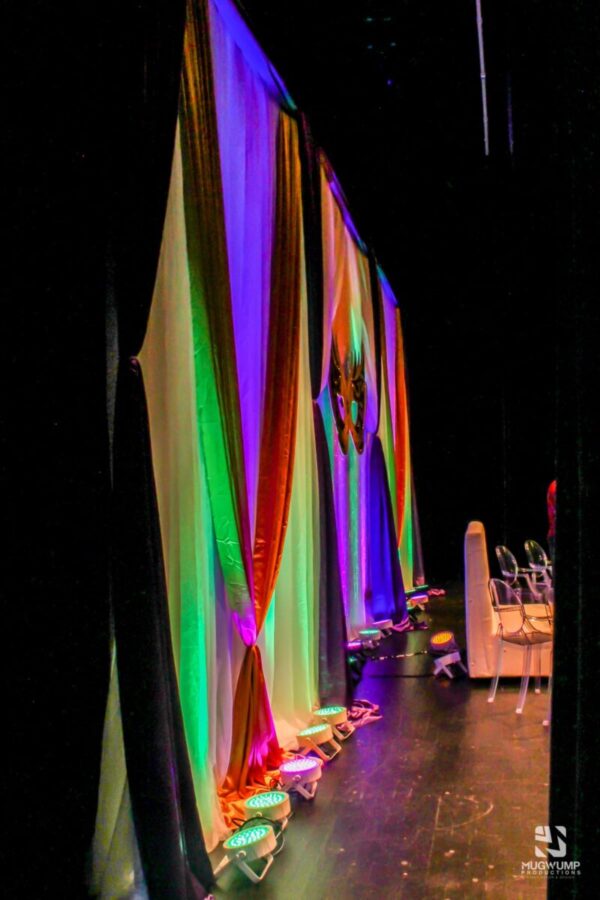 Colorful-Lighting-On-Fabric-Treatment