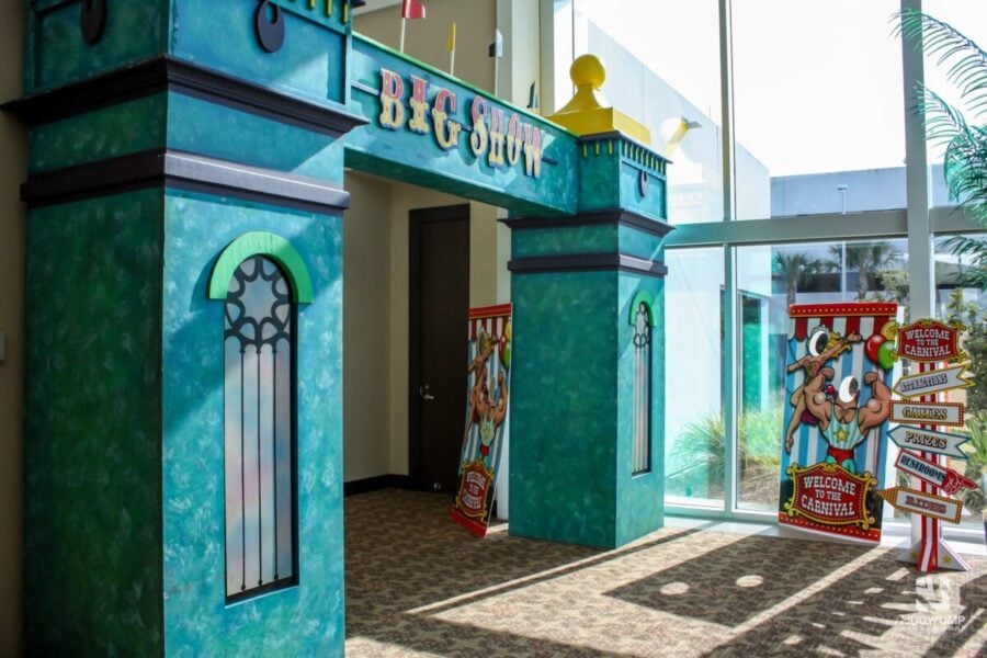 carnival event entrance