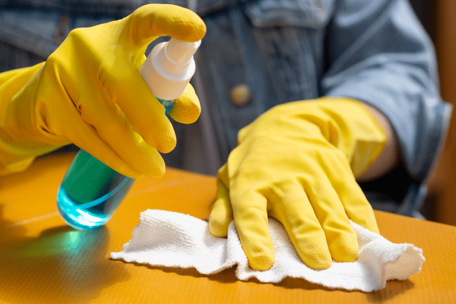 Desinfección de superficies