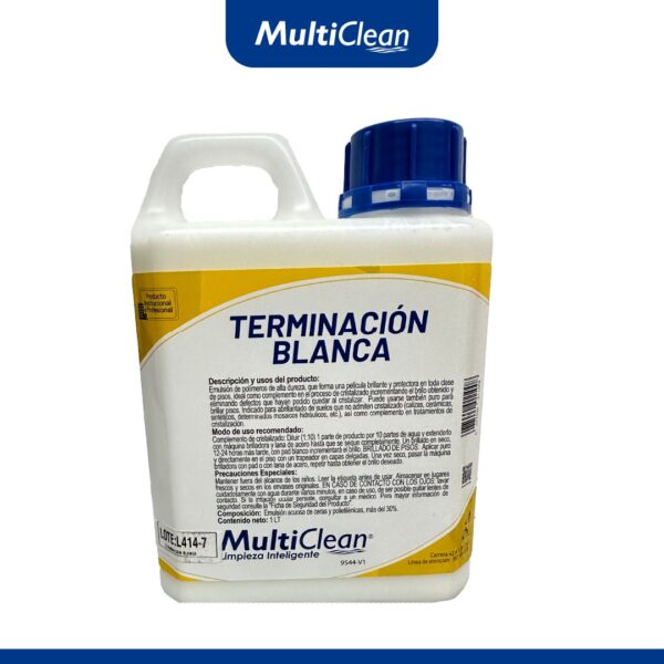 Terminación Blanca para Pisos