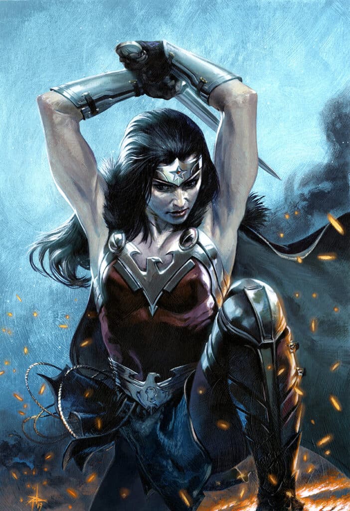 comic mystery boxes with wonder woman
