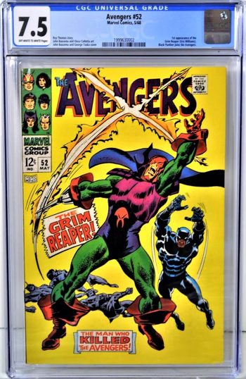 avengers graded comic