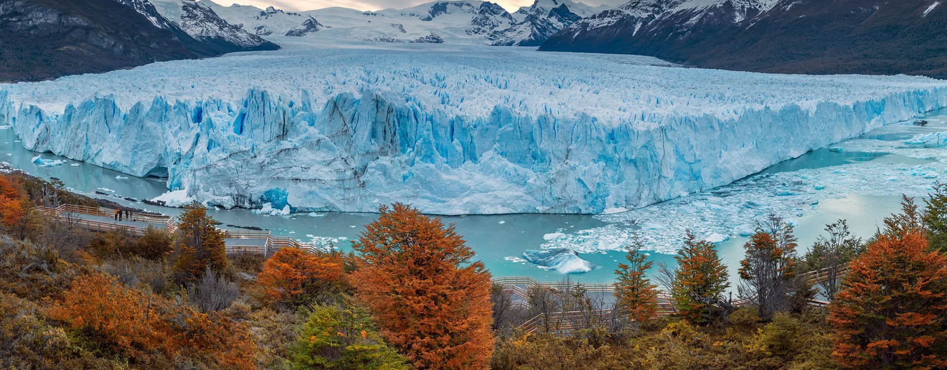 Glaciar Perito Moreno visto desde el mirador, El Calafate, Patagonia