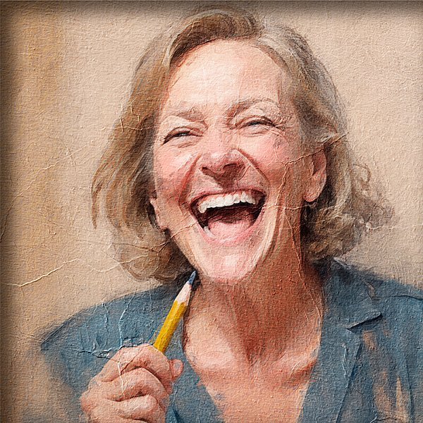 Retrato Pintura Elena Venturela