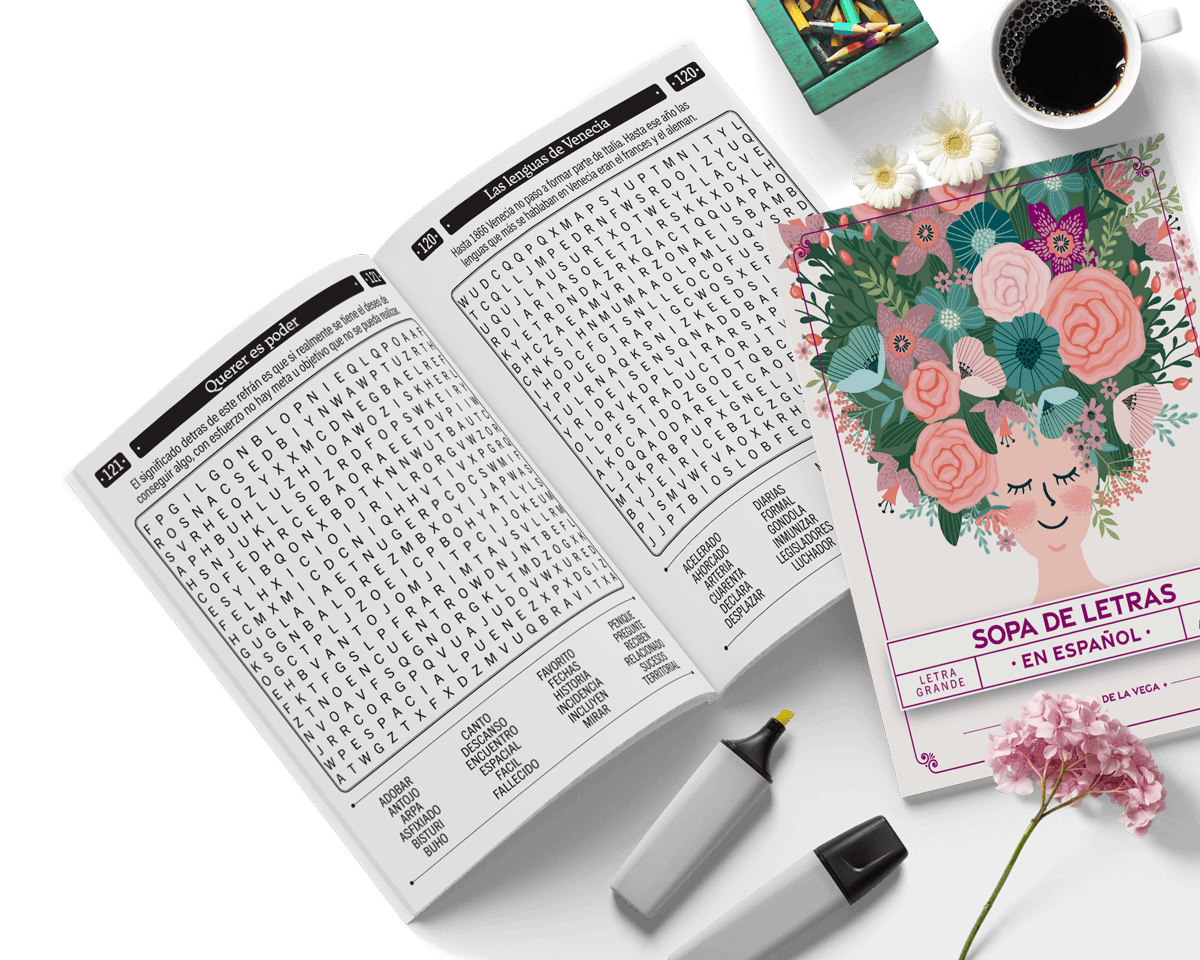 Libro de Sopa de Letras con Refranes con Letra Grande para Personas Mayores