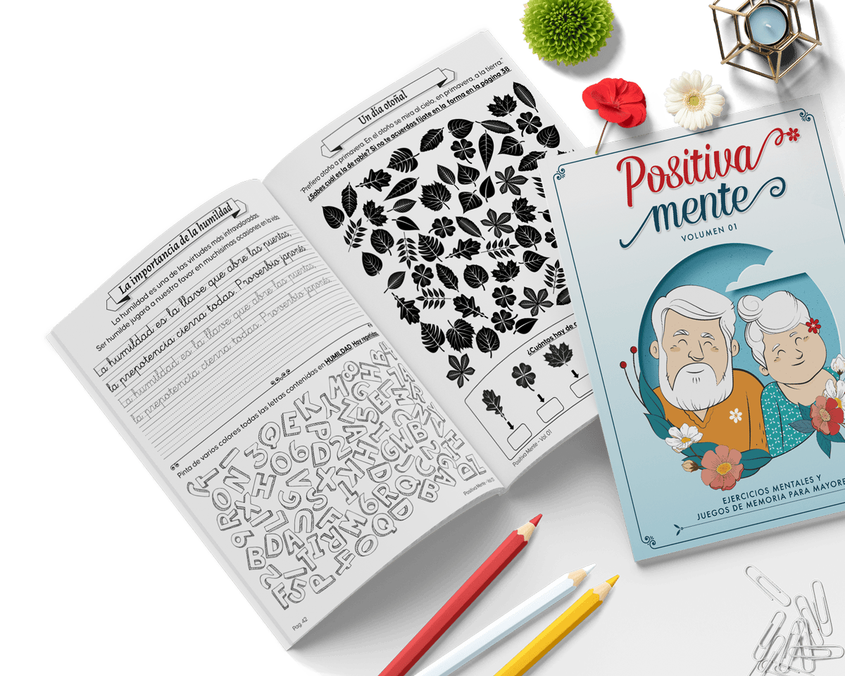 Libro de Ejercicios Mentales y de Memoria para Mayores