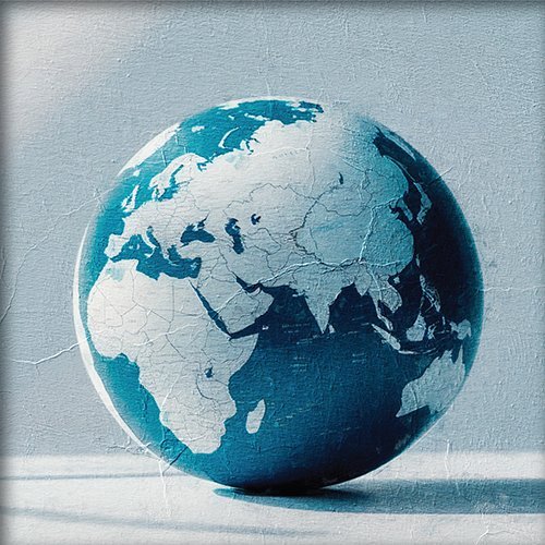 Globo terraqueo con los paises