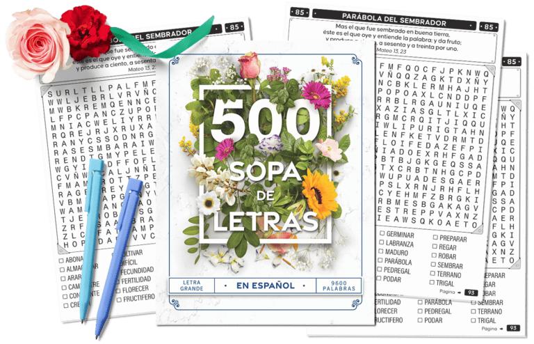 Sopa de Letras de muestra para descargar