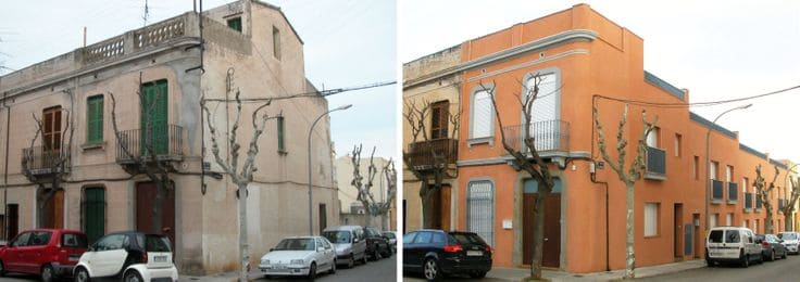 Rifacimento facciate Novate Milanese