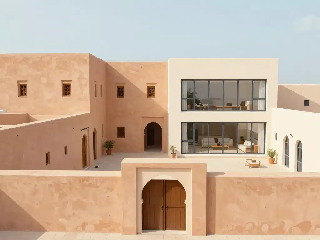 architecture maison algerienne traditionnelle et moderne