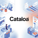 interface cataloa illustration vectorielle moderne