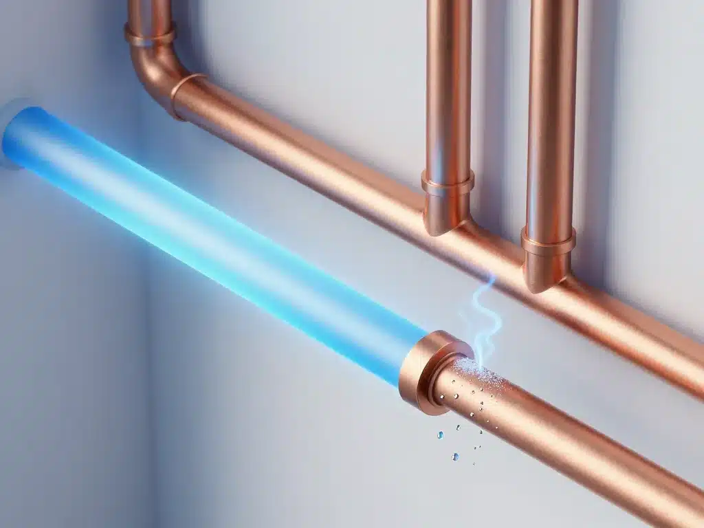 schéma isolant tuyau cuivre gain énergétique