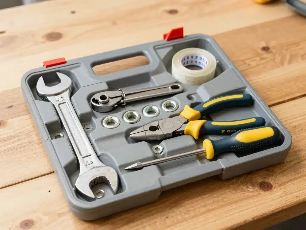 outils essentiels du kit du plombier