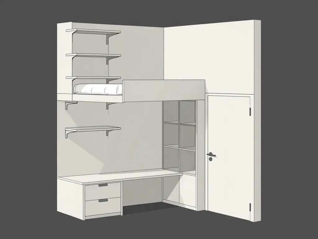 meuble pour studio solutions rangement petit espace