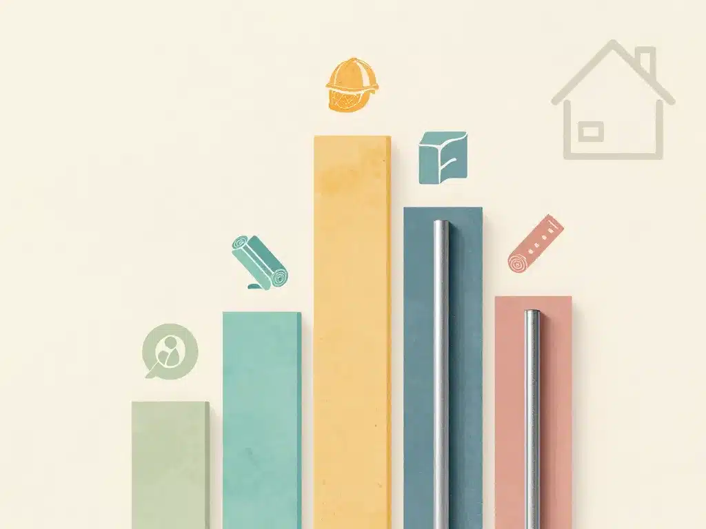 panorama prix placo et rail par type