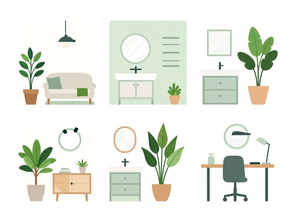 Où placer plante misère porte malheur feng shui maison