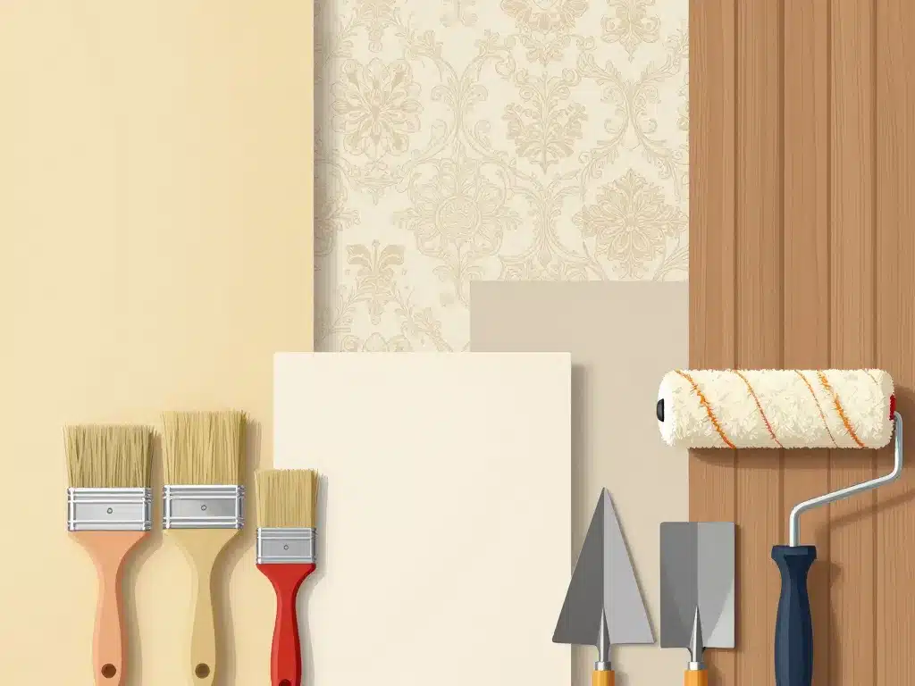 Techniques et finitions rénovation des murs intérieurs