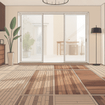 Sens pour poser le parquet avec plusieurs orientations illustrées