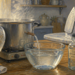 comment faire de l'eau déminéralisée pour fer à repasser, méthode DIY en cuisine