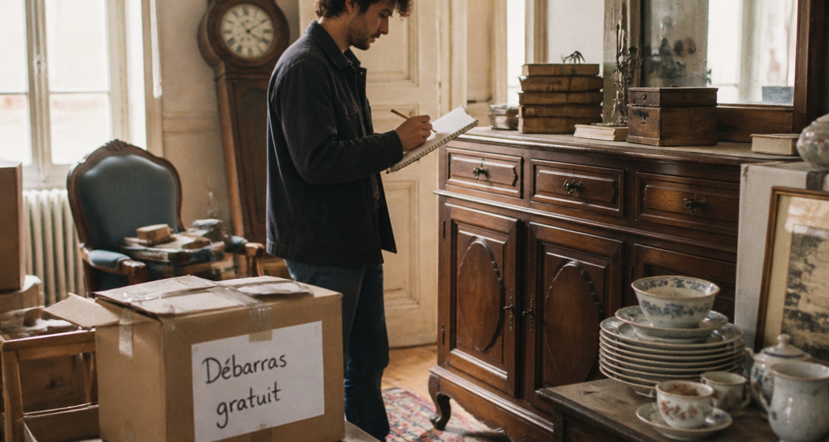 vider une maison gratuitement professionnel débarras