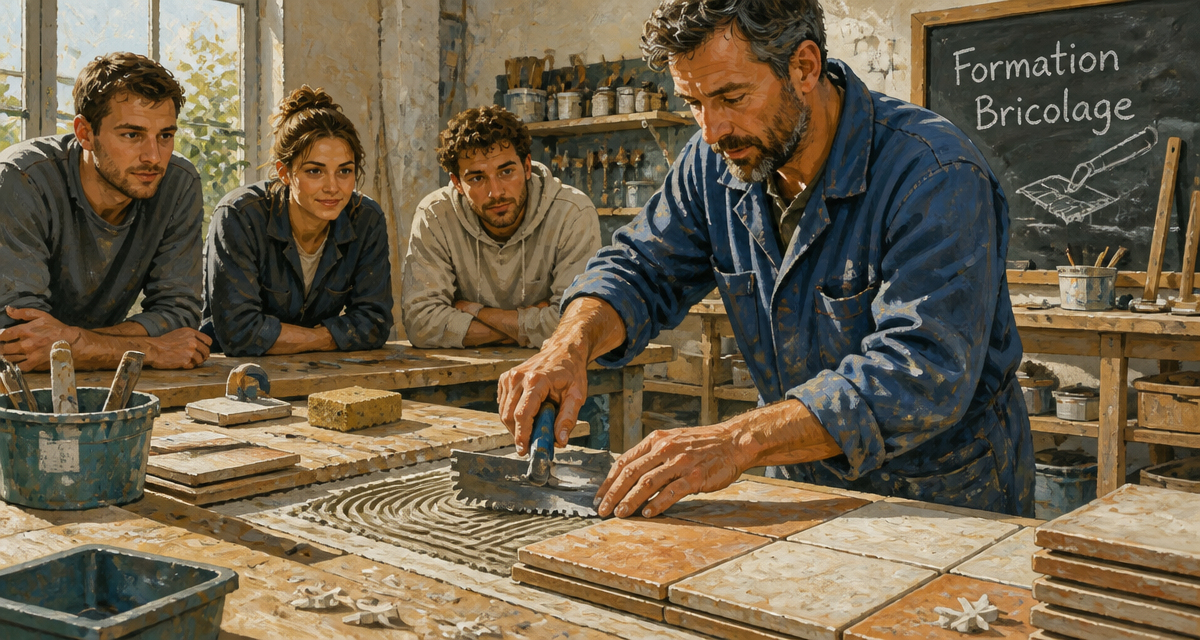 bricolageettravaux formation prix pose carrelage
