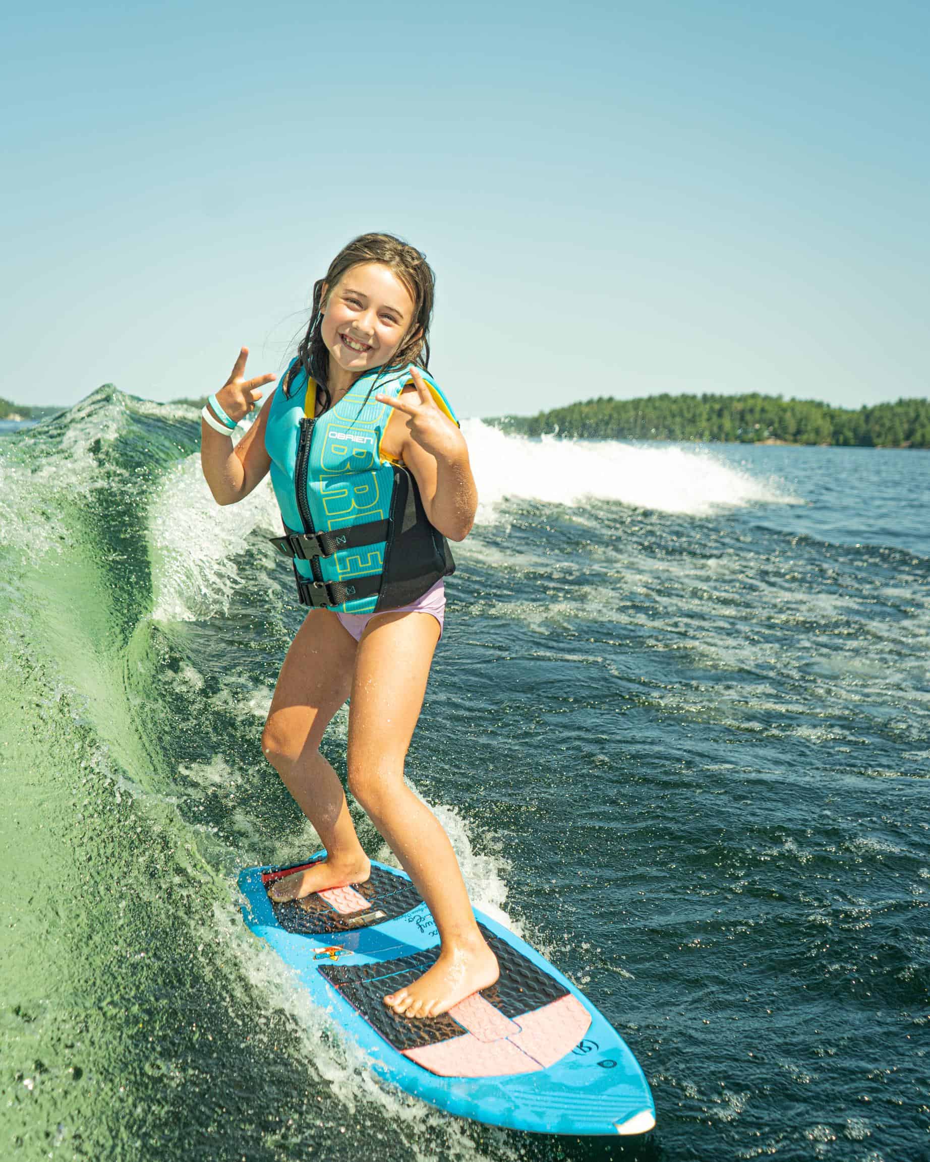 kid wake boarding