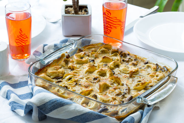 פשטידת טורטליני של אמא. צילום: בני גם זו לטובה