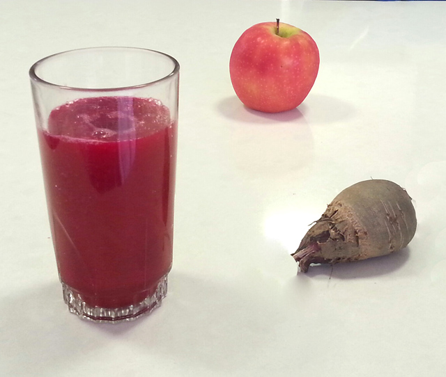 שייק סלק, תפוח וגזר