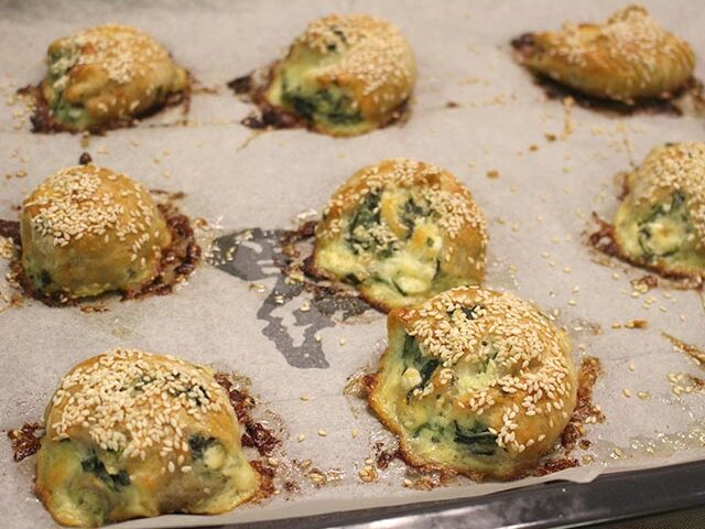 בורקס תרד וגבינות (עם גרסה ללא גלוטן)